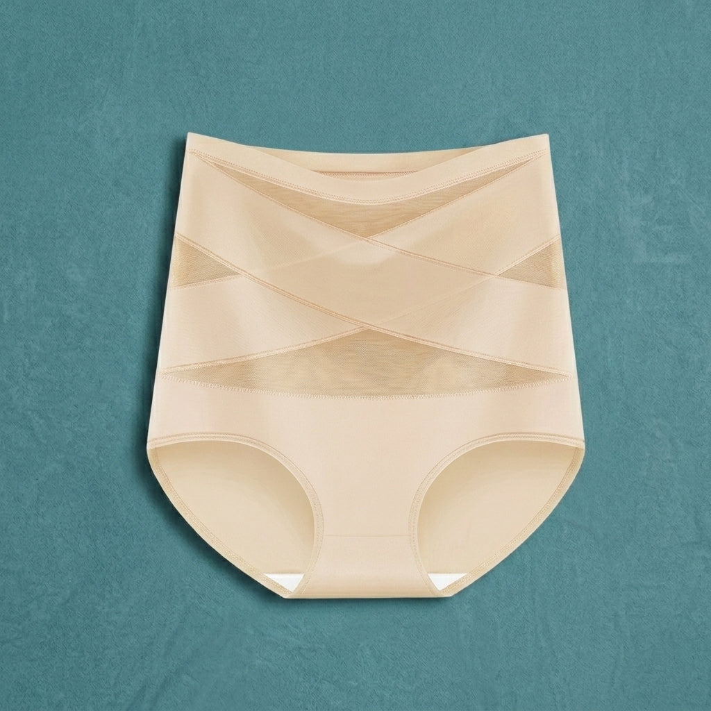 Ropa interior moldeadora de cintura alta para el posparto
